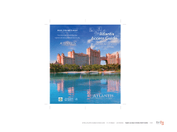 our  commitment - Atlantis Paradise Island Resort