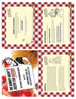 The Hungry Agent`s Recipe for Success