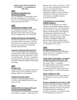 Accomplishments - City of Romulus