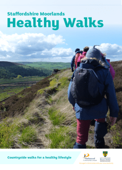 Health Walks Spring - Summer 2017