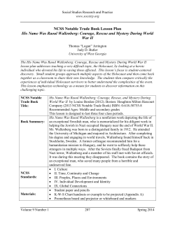 His Name Was Raoul Wallenberg: Courage, Rescue and Mystery