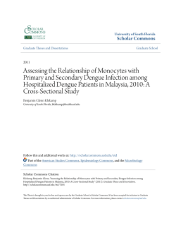 Assessing the Relationship of Monocytes with Primary and