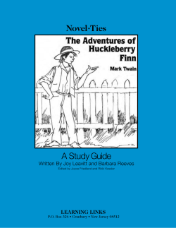 Novel&bull;Ties A Study Guide