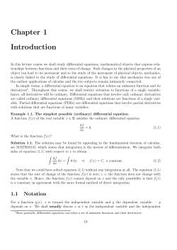 Chapter 1 Introduction