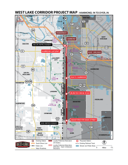 FTA LPA Study Area - New! - West Lake Corridor Project