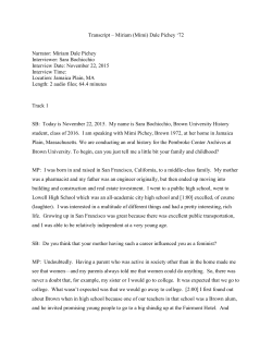 Transcript - Brown University