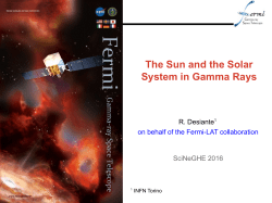 The Sun and the Solar System in Gamma Rays