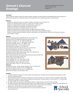 General`s Charcoal Drawings