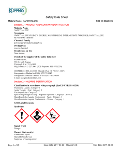 Safety Data Sheet