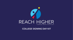 College Signing Day Kit 2017