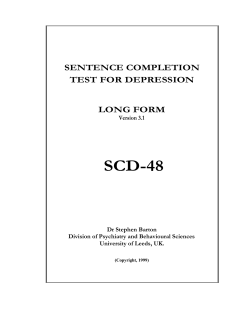 SCD-48 - Registry of Scales and Measures