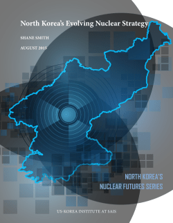North Korea`s Evolving Nuclear Strategy - US