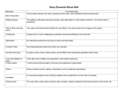 Story Elements Bloom Ball