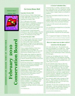 February 2010 Conservation Board