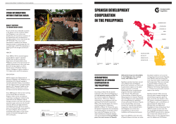 Spanish Cooperation in the Philippines