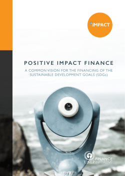 Positive Impact Manifesto