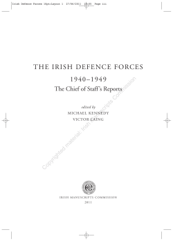 the irish defence forces 1940–1949
