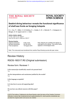 Review History - Royal Society Open Science