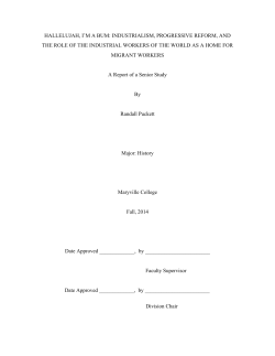 Thesis - Maryville College