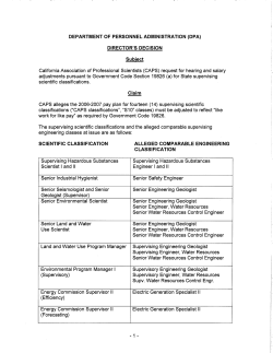 Subiect California Association of Professional Scientists (CAPS