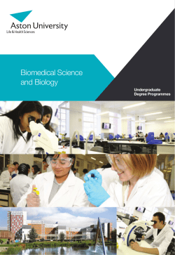Biomedical Science and Biology