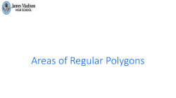 Areas of Regular Polygons