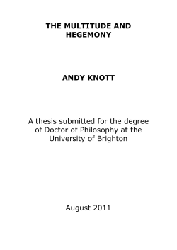 - University of Brighton Repository