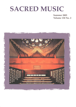 sacred music - Name - Church Music Association of America