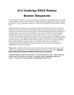 Please note - Ronald W. Reagan / Doral Senior High School