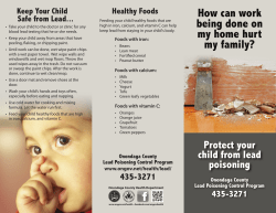 How can work being done on my home hurt my family?