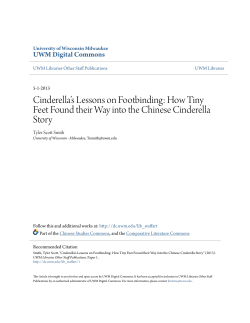 Cinderella`s Lessons on Footbinding