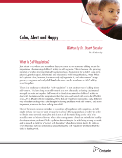 Calm, Alert and Happy