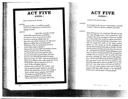Much Ado about Nothing Act V