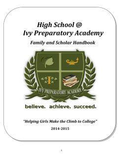 High School @ Ivy Preparatory Academy