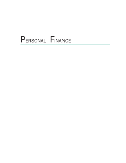 personal finance - Ewing Public Schools