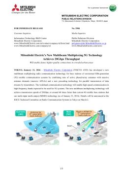 PDF Version - mitsubishi electric global website