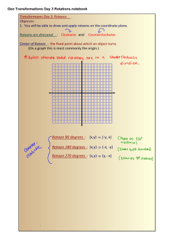 Geo Transformations Day 3 Rotations.notebook