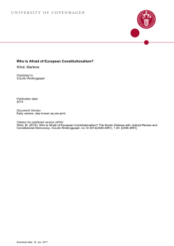 univERsity oF copEnhAGEn