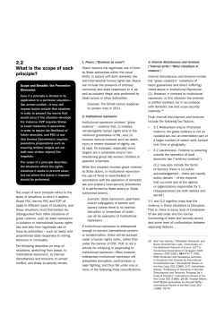 2.2 What is the scope of each principle?