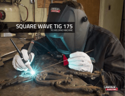 Square Wave TIG 175 Product Info