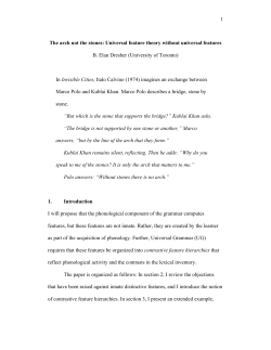 Features paper - chass.utoronto