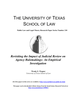 Revisiting the Impact of Judicial Review on