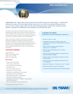 Ingram Micro Inc., Ingram Micro helps businesses fully realize the