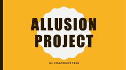 Allusion Project