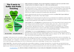 Check out Pelican Talk`s 5 part teaching model.