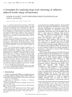A formalism for analysing large-scale clustering of radiation