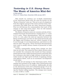 The Music of America Mini-Set