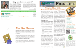 November 2011 - Effective Copywriting - Minuteman Press