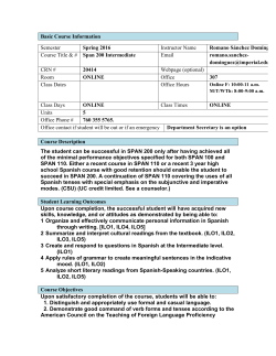 - Imperial Valley College Syllabi