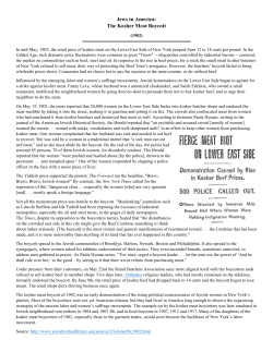 Econ -Unit 1 Boycott Articles